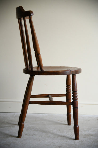 Single Stick Back Kitchen Chair