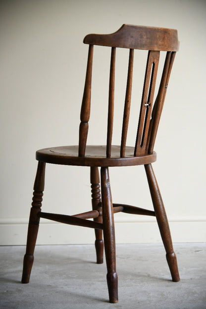Single Stick Back Kitchen Chair