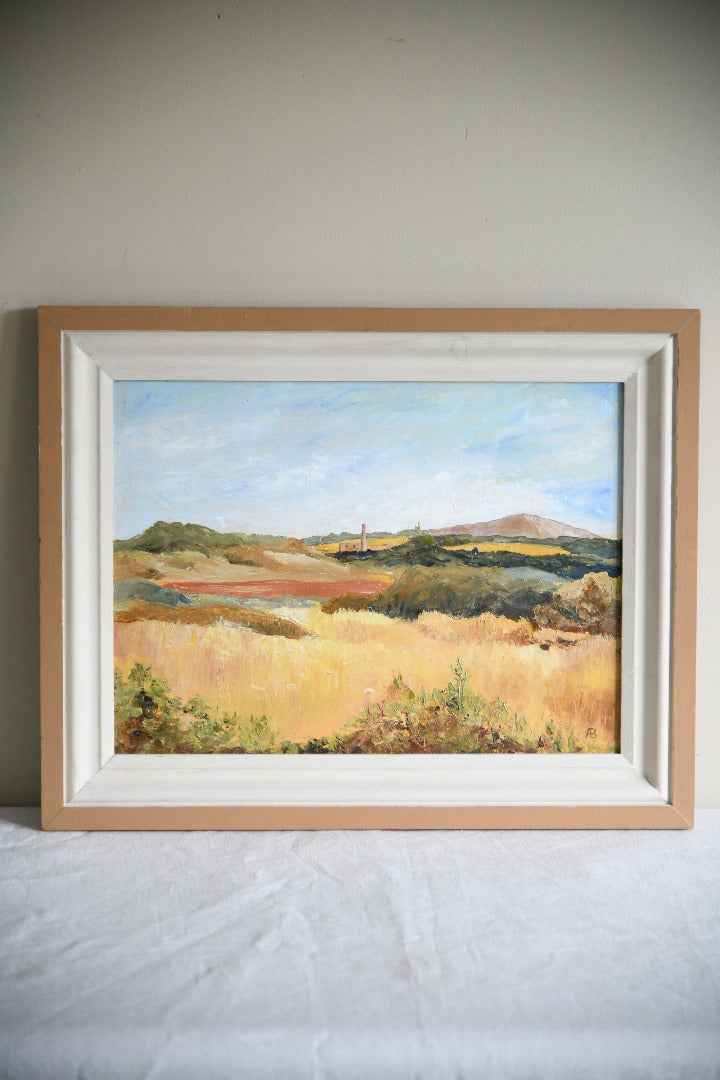 Anne Brown Godolphin Hill Cornwall Landscape Painting