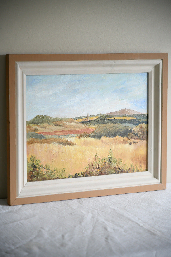 Anne Brown Godolphin Hill Cornwall Landscape Painting