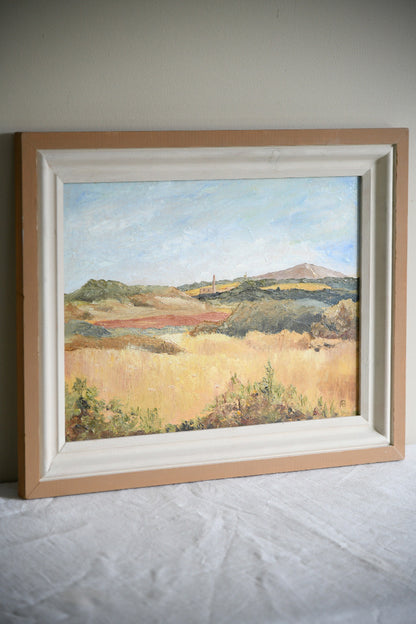 Anne Brown Godolphin Hill Cornwall Landscape Painting