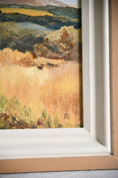 Anne Brown Godolphin Hill Cornwall Landscape Painting