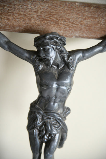 Antique Patinated Metal Corpus of Christ
