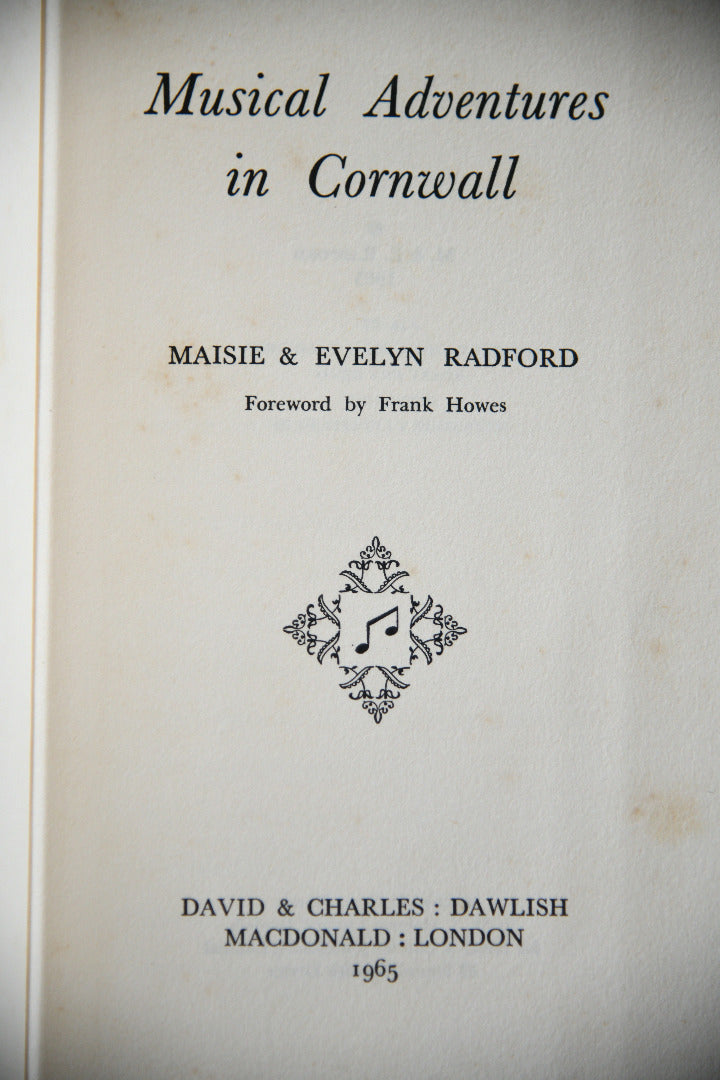 1965 Musical Adventures in Cornwall by Maisie & Evelyn Radford