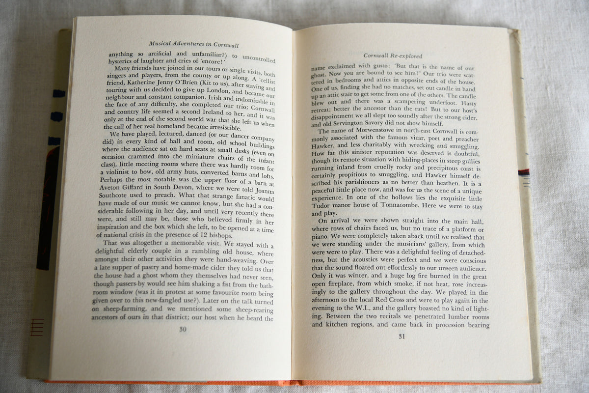 1965 Musical Adventures in Cornwall by Maisie & Evelyn Radford