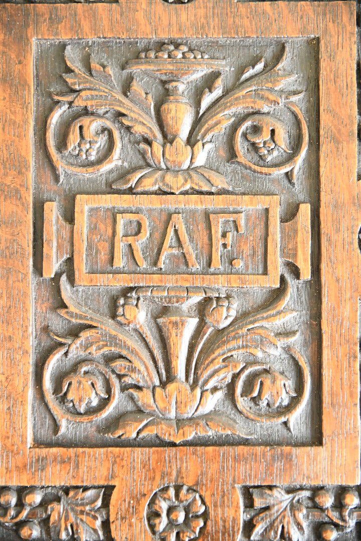 17th Century Carved & Initialled Oak Coffer