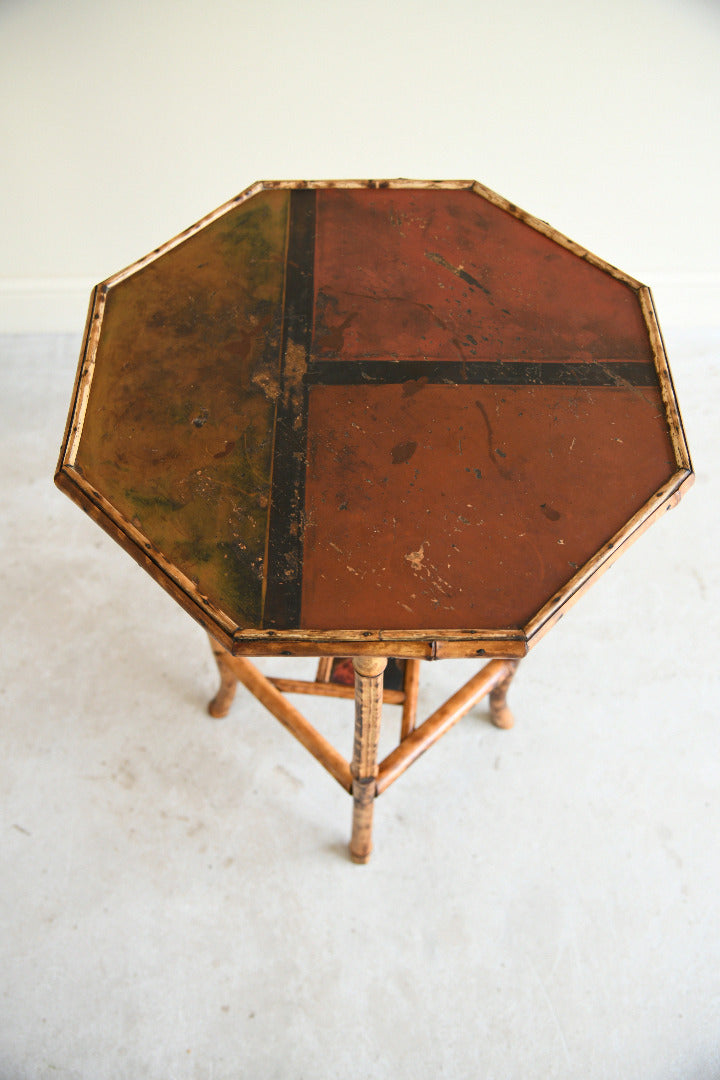Early 20th Century Bamboo Occasional Table