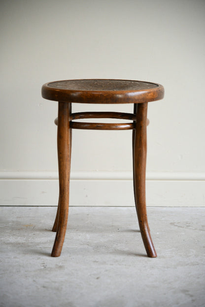 Early 20th Century Bentwood Stool