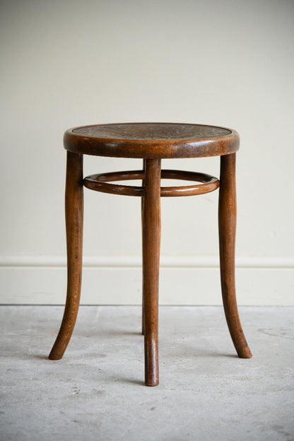 Early 20th Century Bentwood Stool