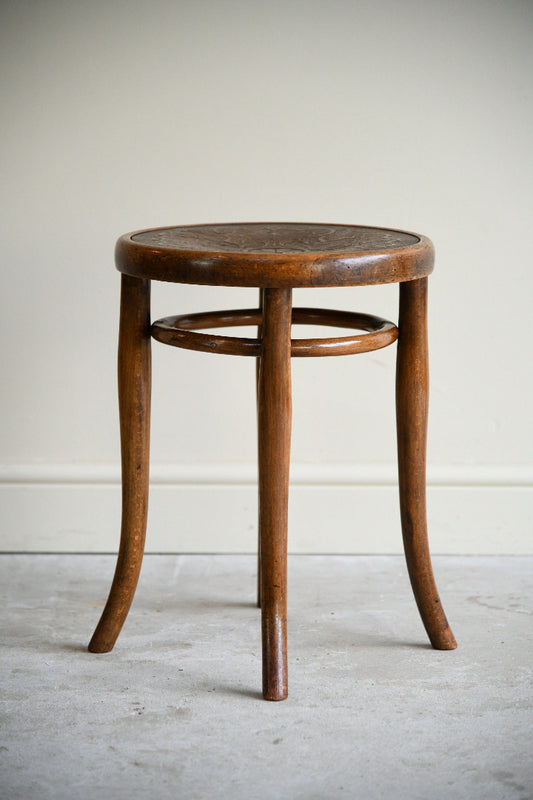 Early 20th Century Bentwood Stool