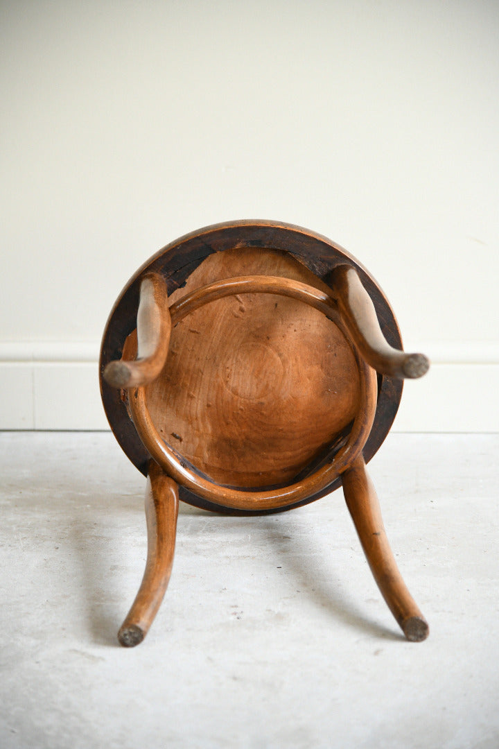 Early 20th Century Bentwood Stool