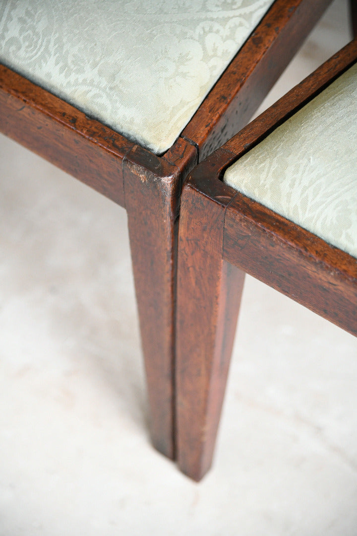 Set of Four 19th Century Mahogany Dining Chairs
