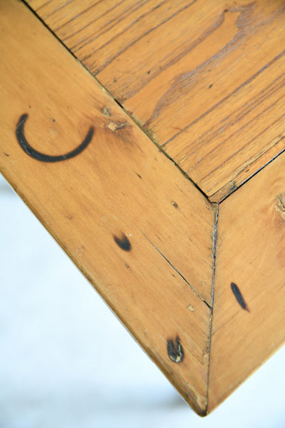 Antique Chinese Elm Console Table with Drawers