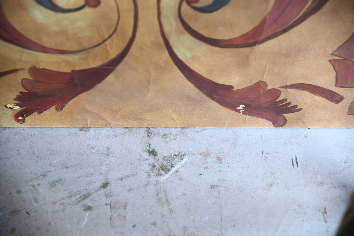 Pair of Large Painted Canvas Panels After Jean-Antoine Watteau L?Enjoleur / The Coaxer