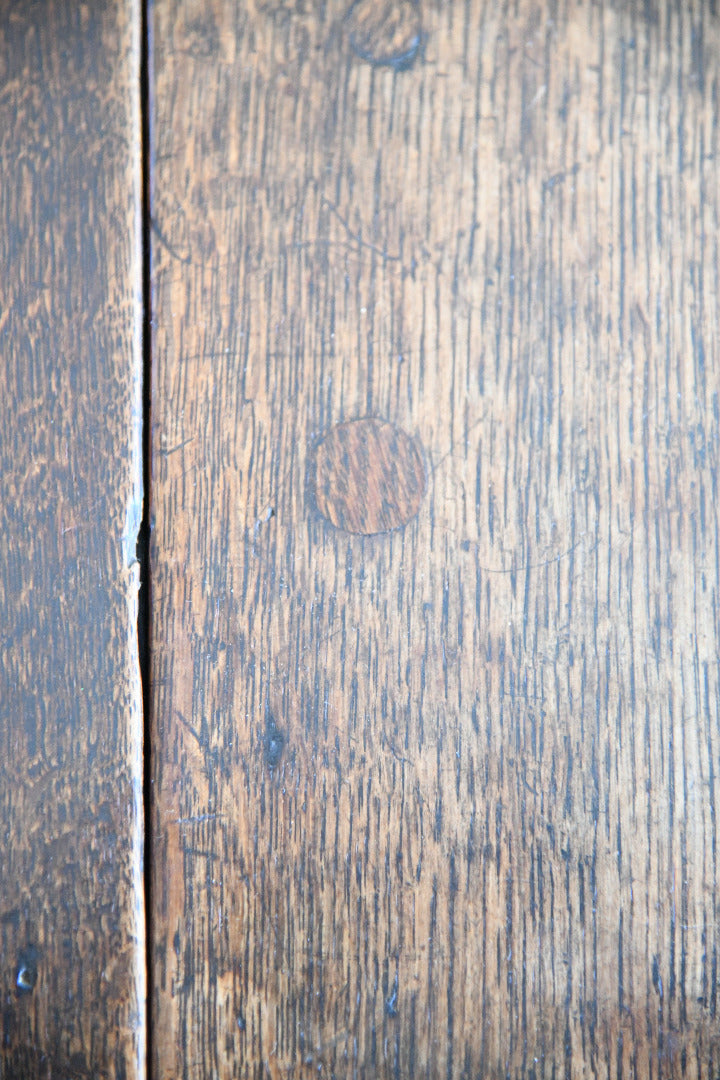 George III Oak Oval Gateleg Dining Table