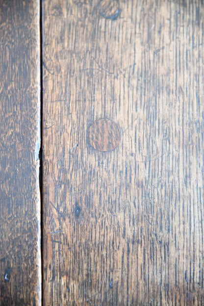 George III Oak Oval Gateleg Dining Table