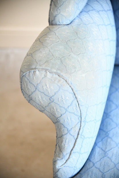 Antique Wingback Armchair for Reupholstery