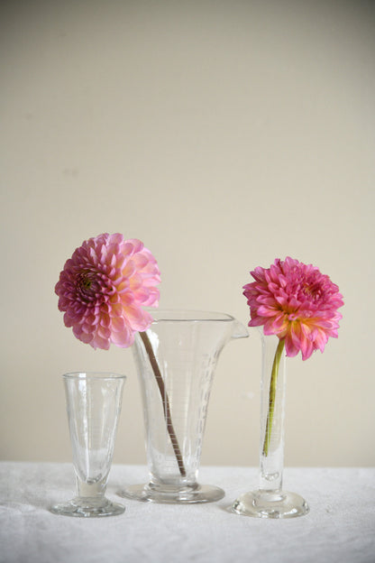 Vintage Pharmacy Glass Measuring Vessels