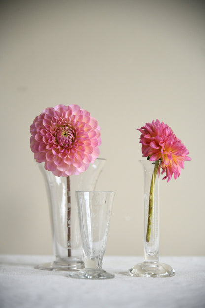 Vintage Pharmacy Glass Measuring Vessels