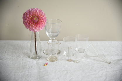 Collection of Vintage Glass Medicine Measures