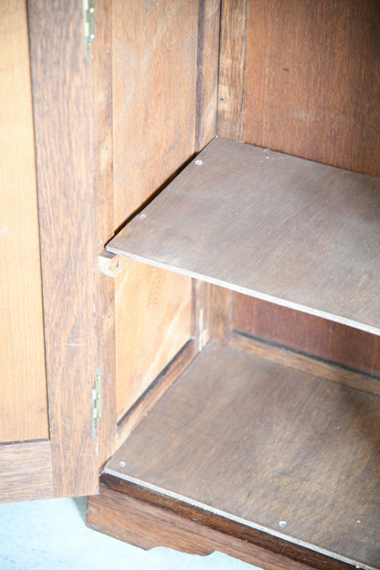 Early 20th Century Oak Sideboard Cupboard