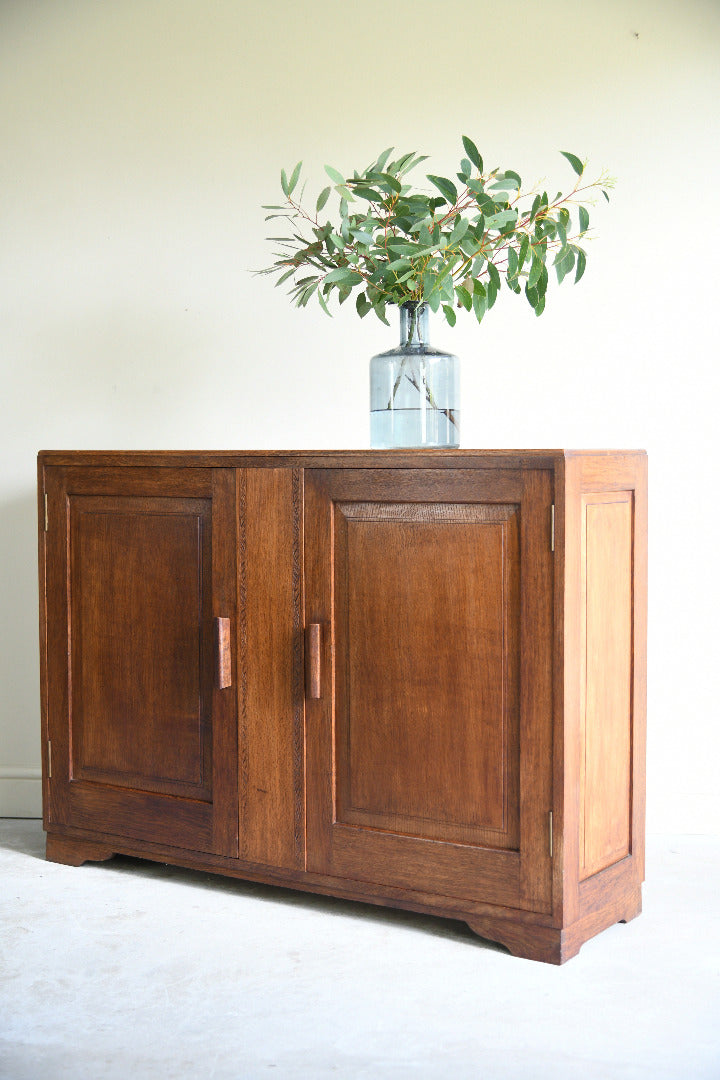 Early 20th Century Oak Sideboard Cupboard