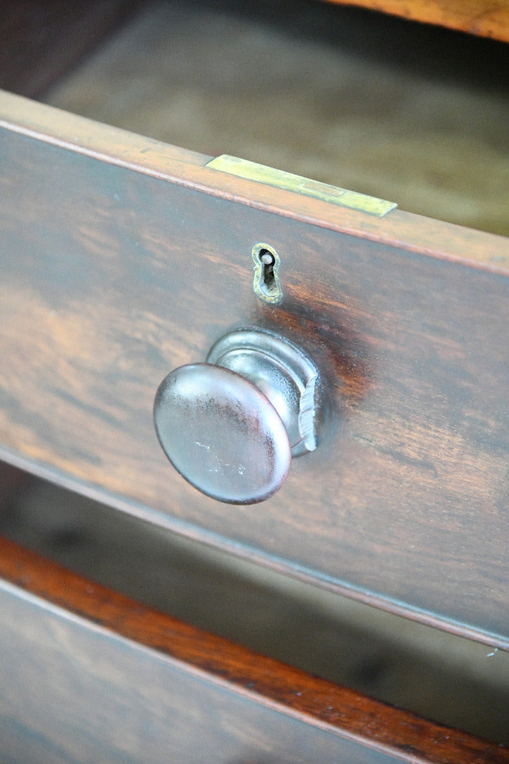 19th Century Mahogany Bow Front Chest of Drawers