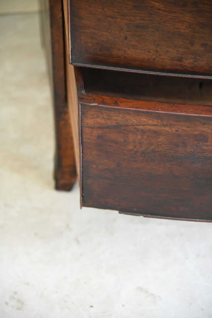 19th Century Mahogany Bow Front Chest of Drawers