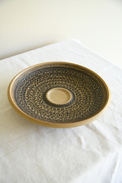 Pottery Shallow Decorative Bowl