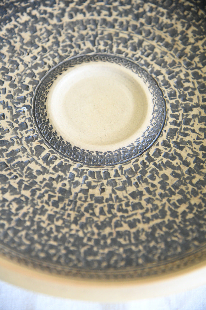 Pottery Shallow Decorative Bowl