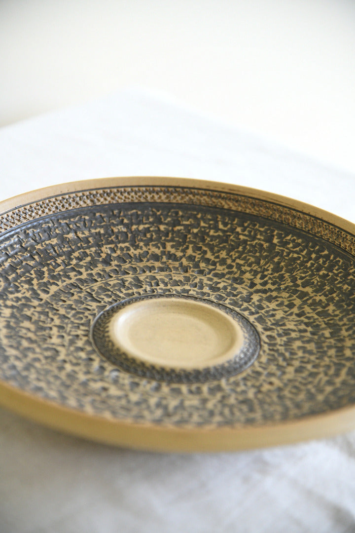 Pottery Shallow Decorative Bowl