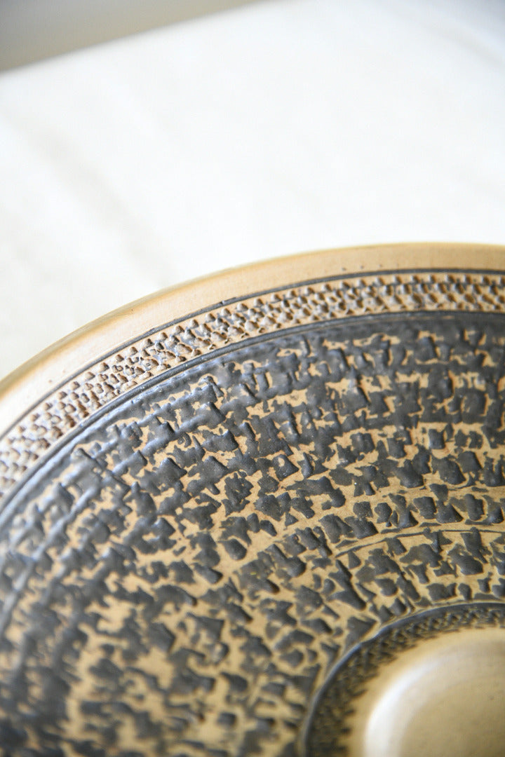 Pottery Shallow Decorative Bowl