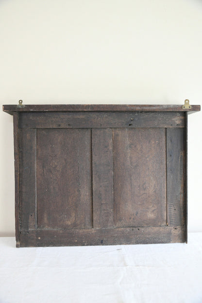 Antique Carved Oak Wall Panel