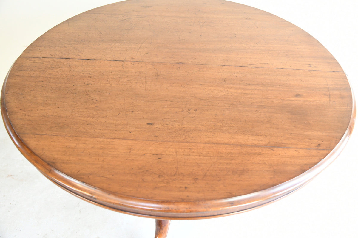 Victorian Mahogany Circular Centre Table