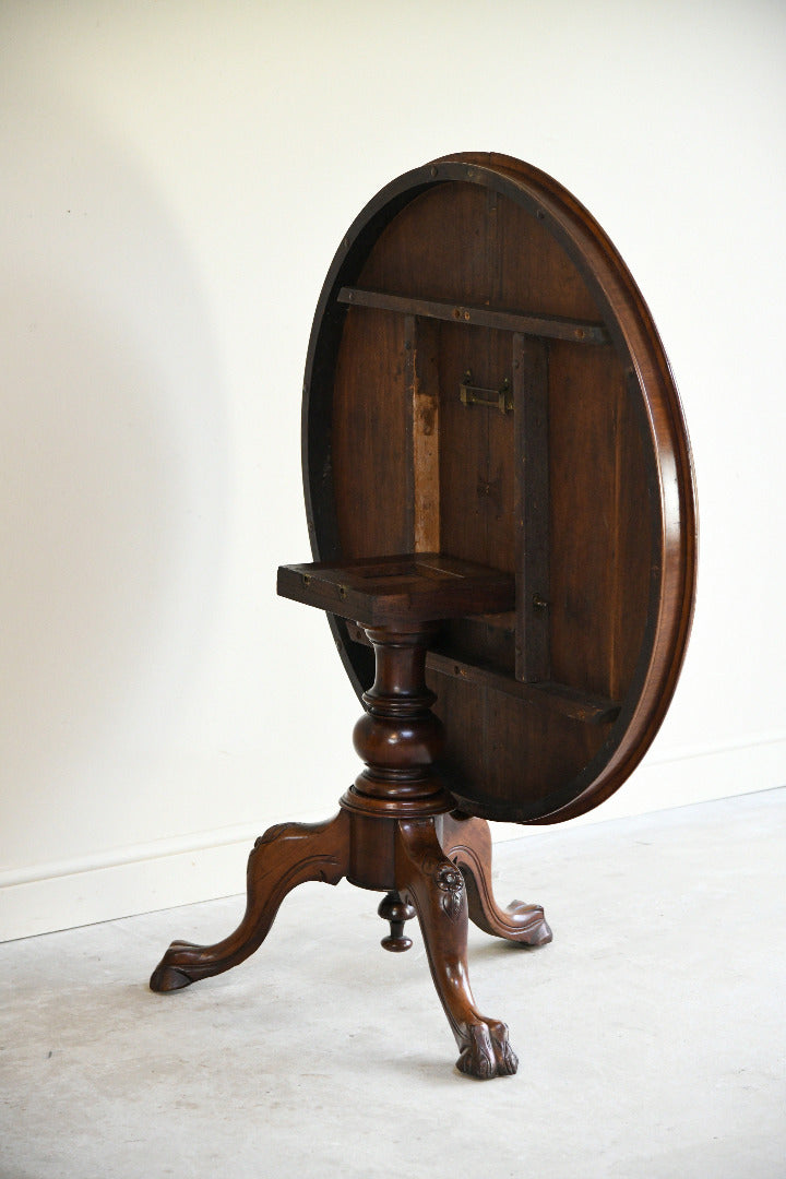 Victorian Mahogany Circular Centre Table