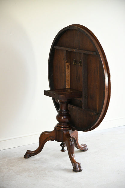 Victorian Mahogany Circular Centre Table