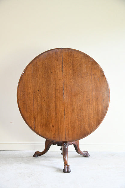 Victorian Mahogany Circular Centre Table