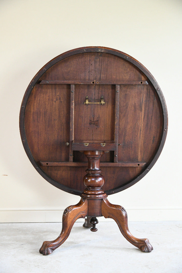 Victorian Mahogany Circular Centre Table