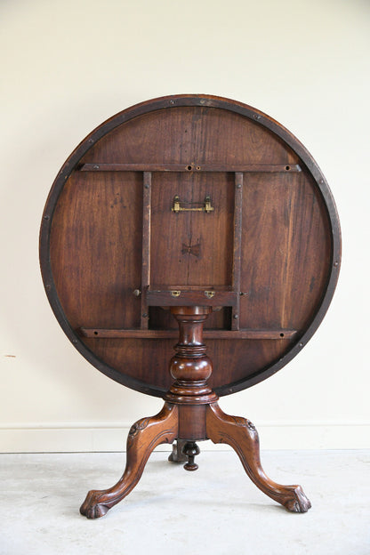 Victorian Mahogany Circular Centre Table