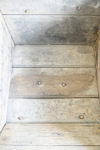 Vintage Wooden and Iron Garden Wheelbarrow