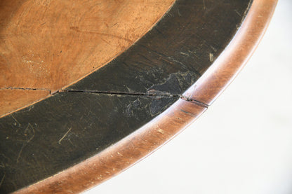 Victorian Oval Burr Walnut Centre Table