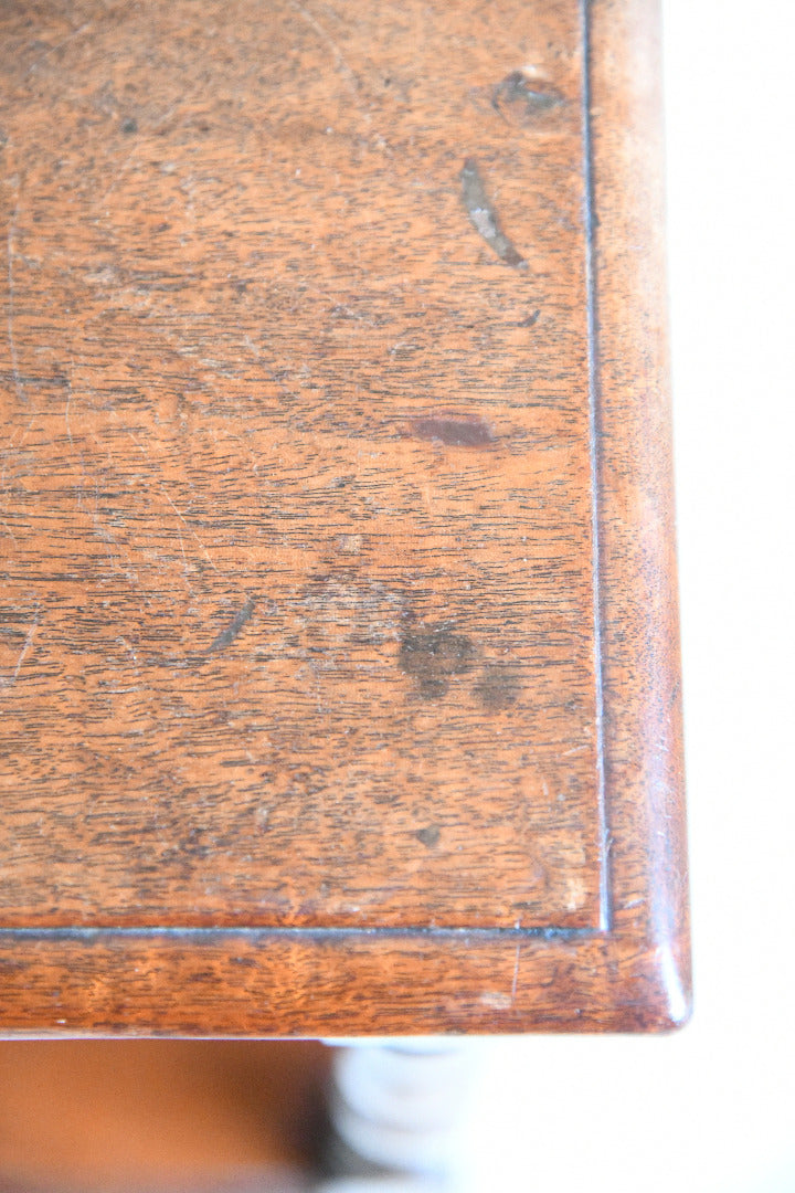 Late Victorian Mahogany Two Tier Side Table