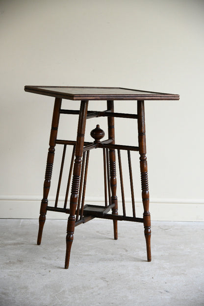 Victorian Oriental Painted Occasional Table
