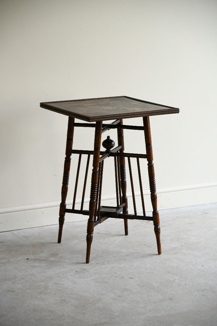 Victorian Oriental Painted Occasional Table