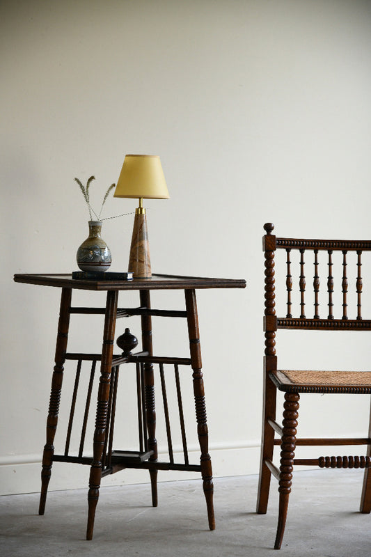 Victorian Oriental Painted Occasional Table