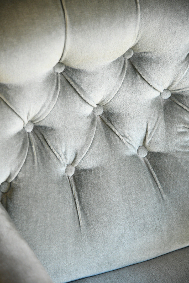 Victorian Button Back Upholstered Armchair