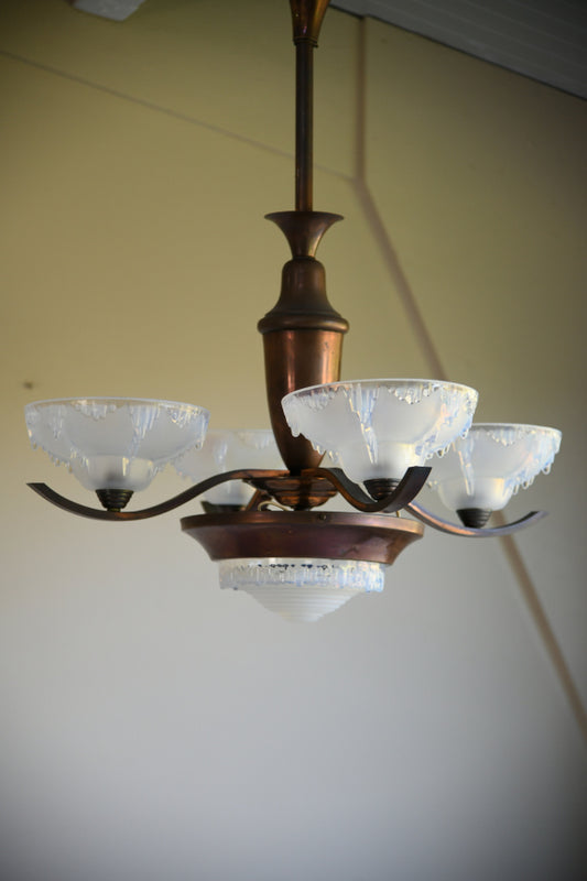 French Deco Ezan Chandelier