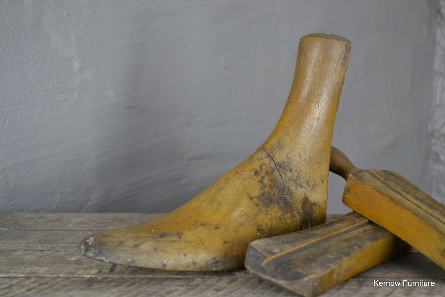 Vintage Wooden Boot Tree - Kernow Furniture