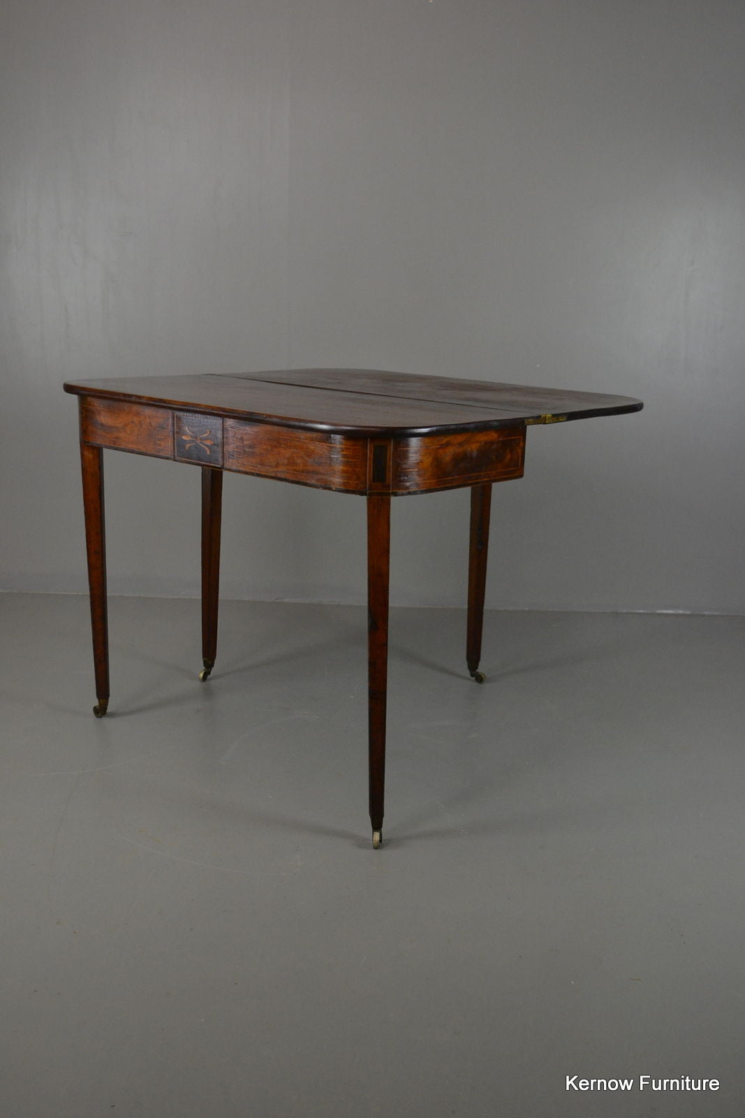 Regency Mahogany Tea Table - Kernow Furniture