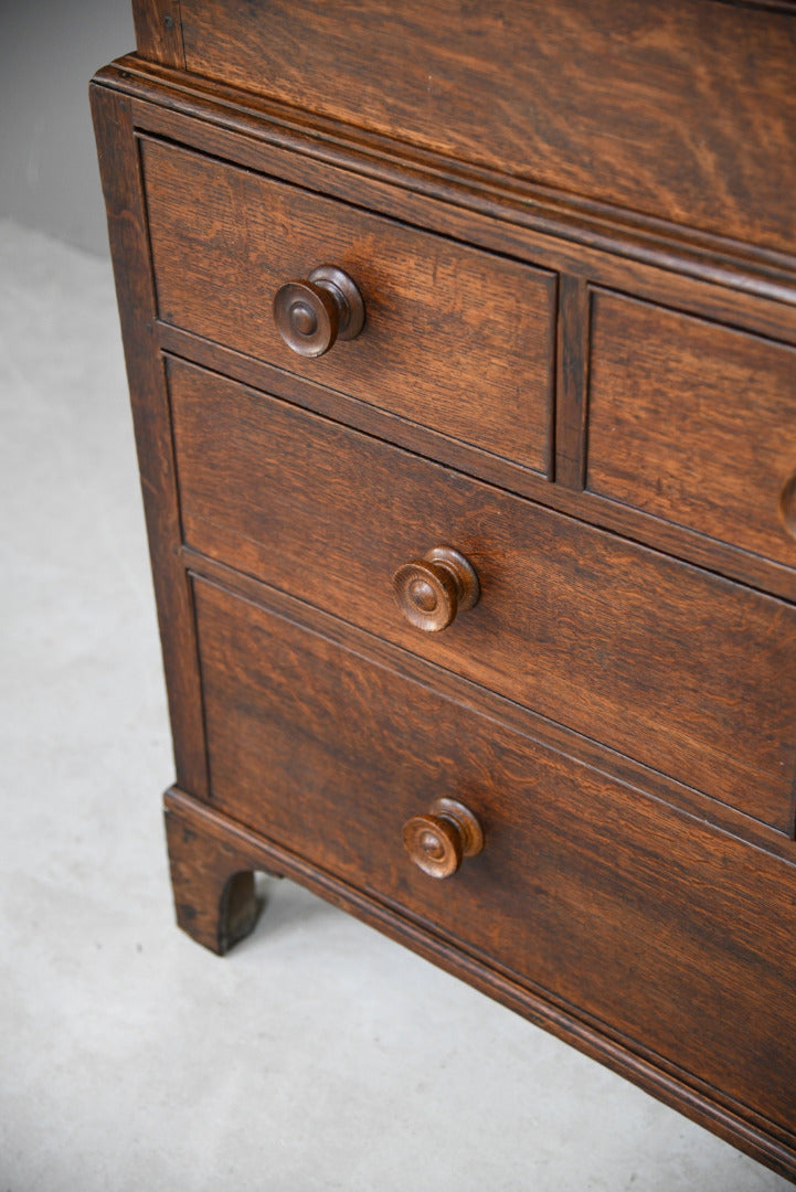 Georgian Oak Housekeepers Cupboard